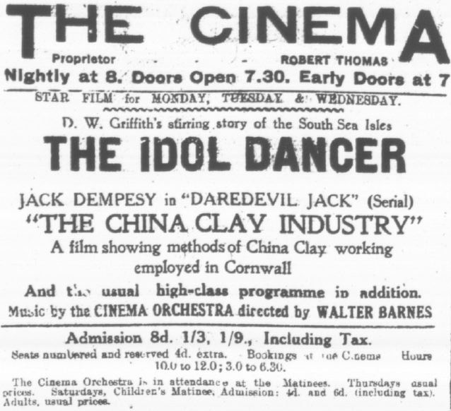 Cinema may 1921