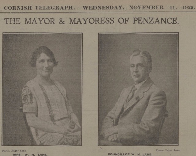 W H Lane photo Wednesday 11 November 1925