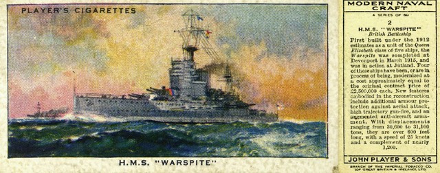 Warspite Sig Card